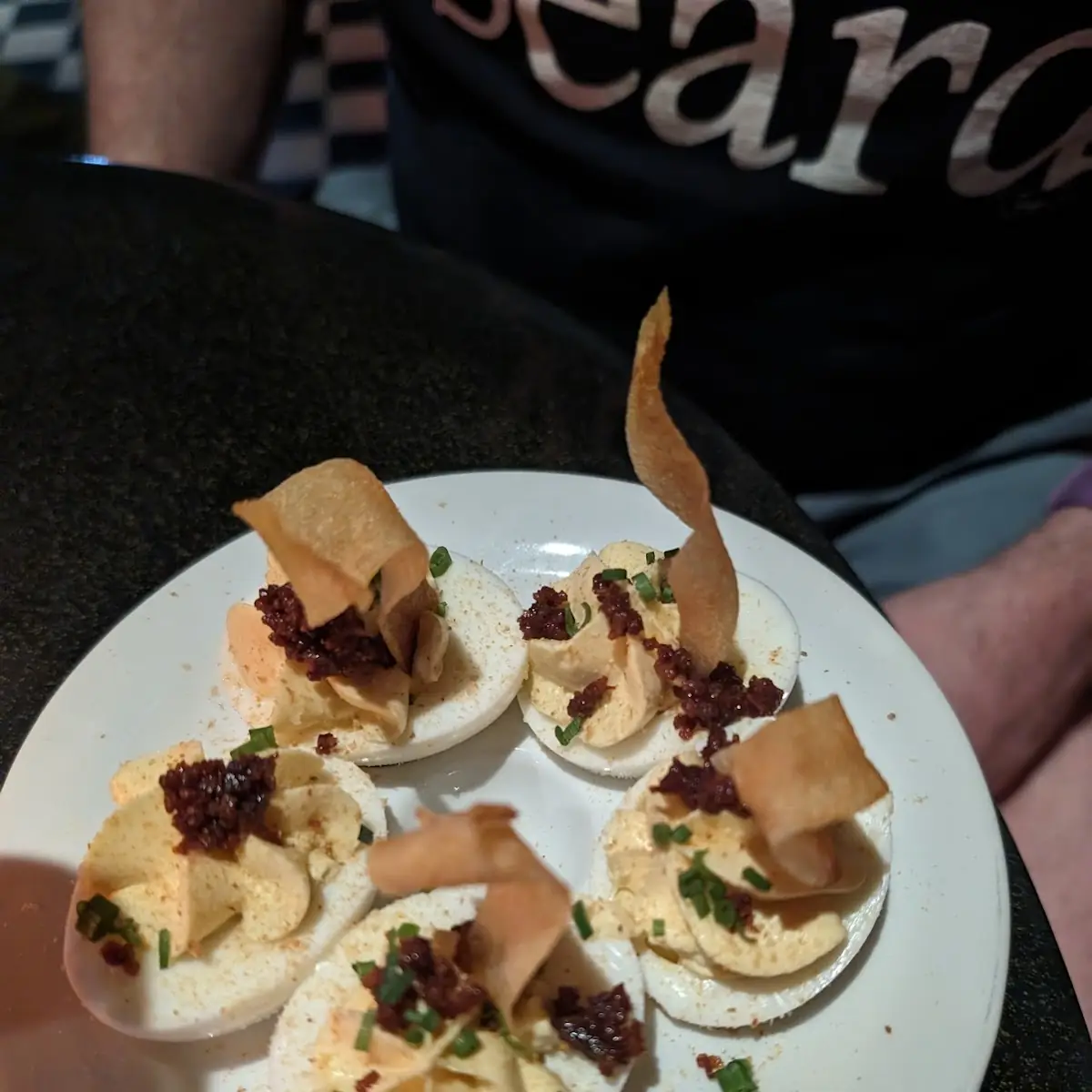 Deviled Eggs with Parmesan