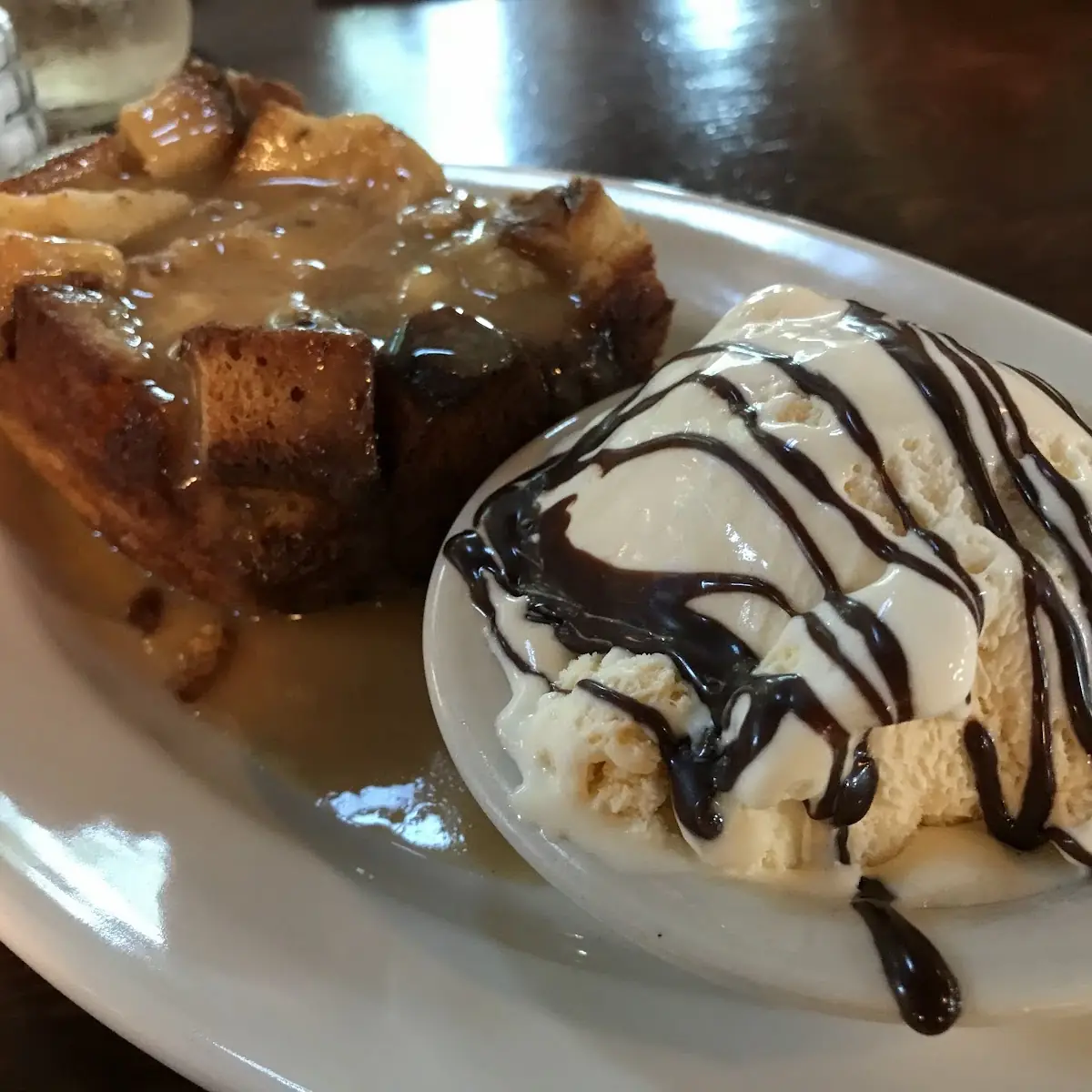 Brau Haus Bread Pudding