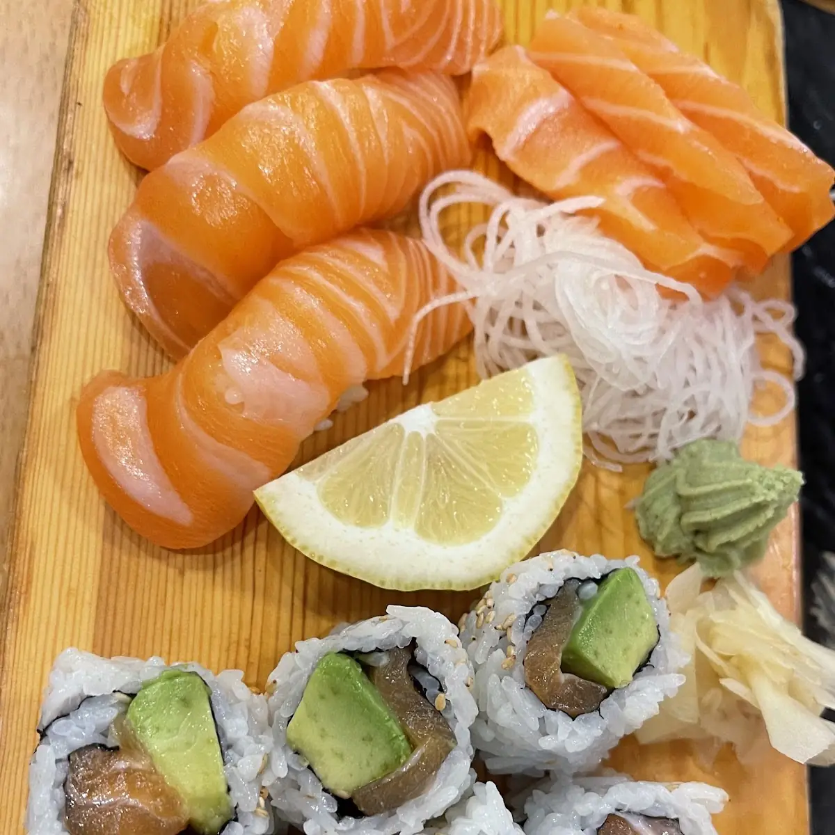 Salmon Sushi Combo