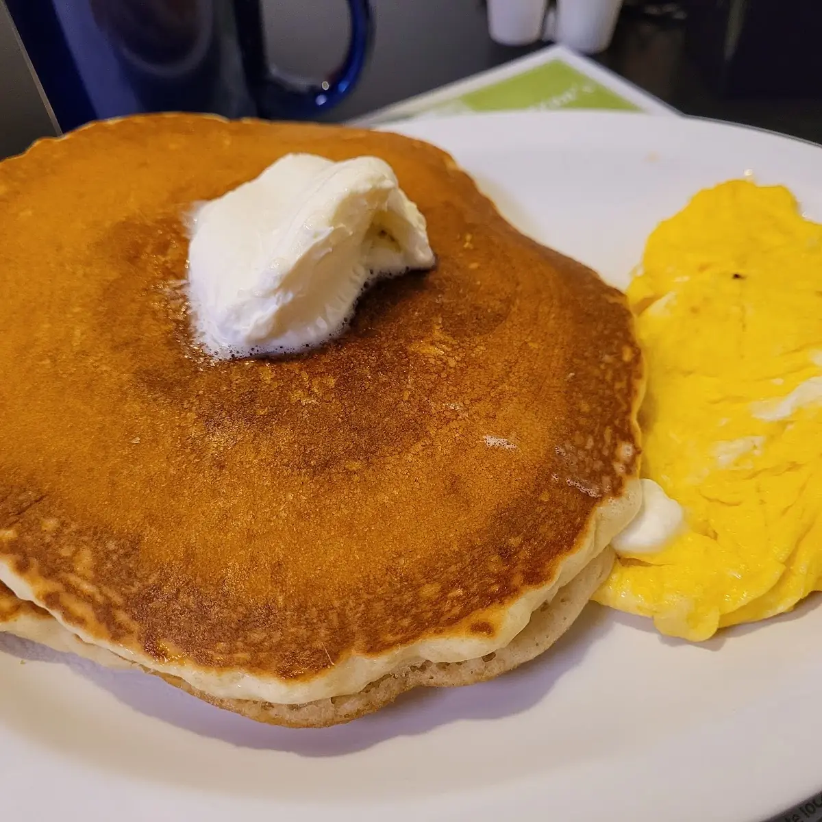Pancakes and Eggs