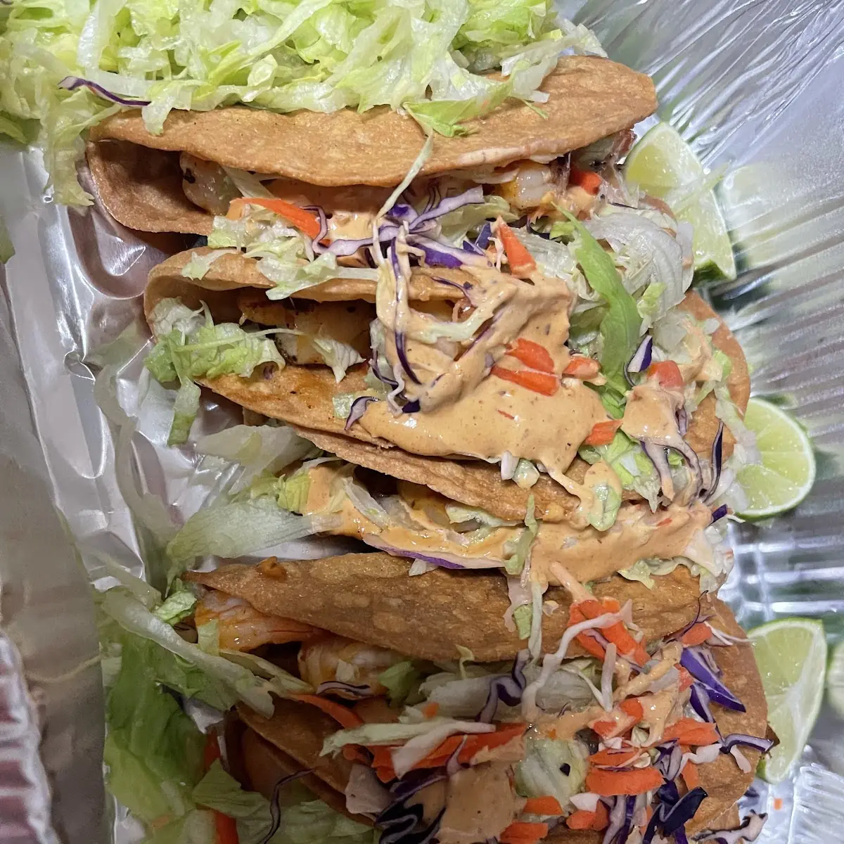 Crispy Shrimp Tacos
