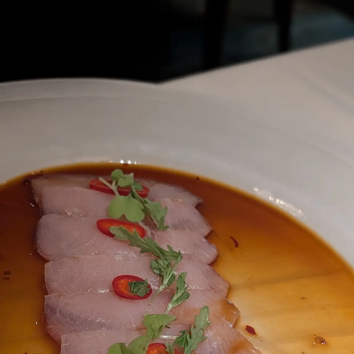 Yellowtail Sashimi