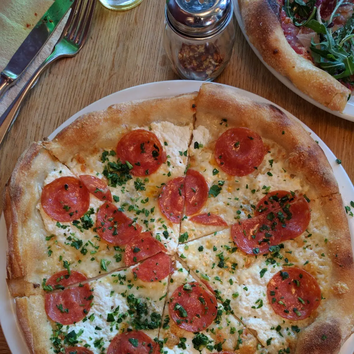 Hot Honey Pepperoni Pizza