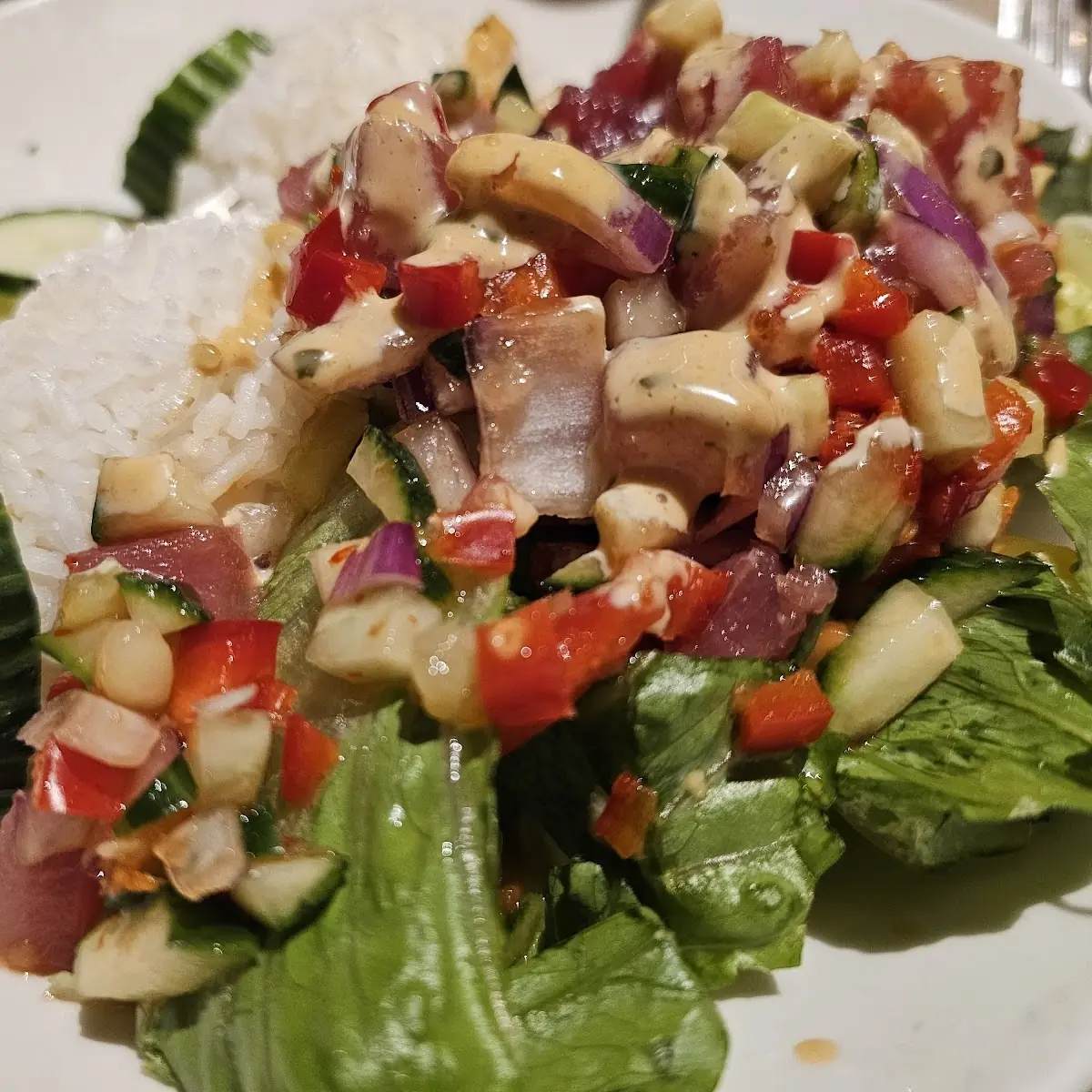Ahi Tuna Poke Bowl