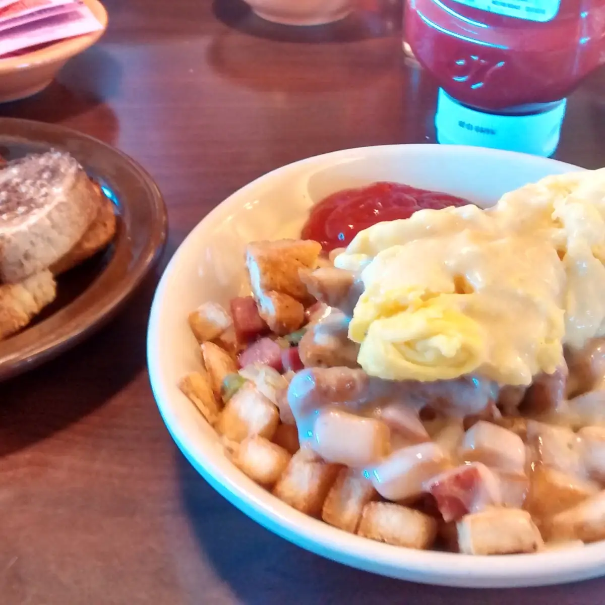 French Skillet with Scrambled Eggs