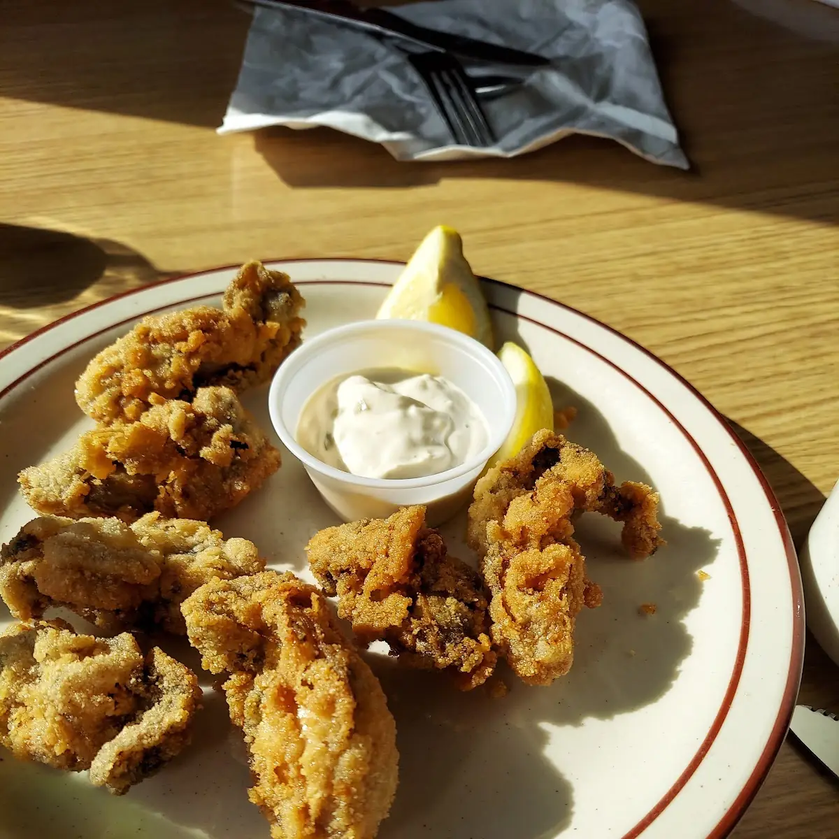 Half Dozen Fried Oysters