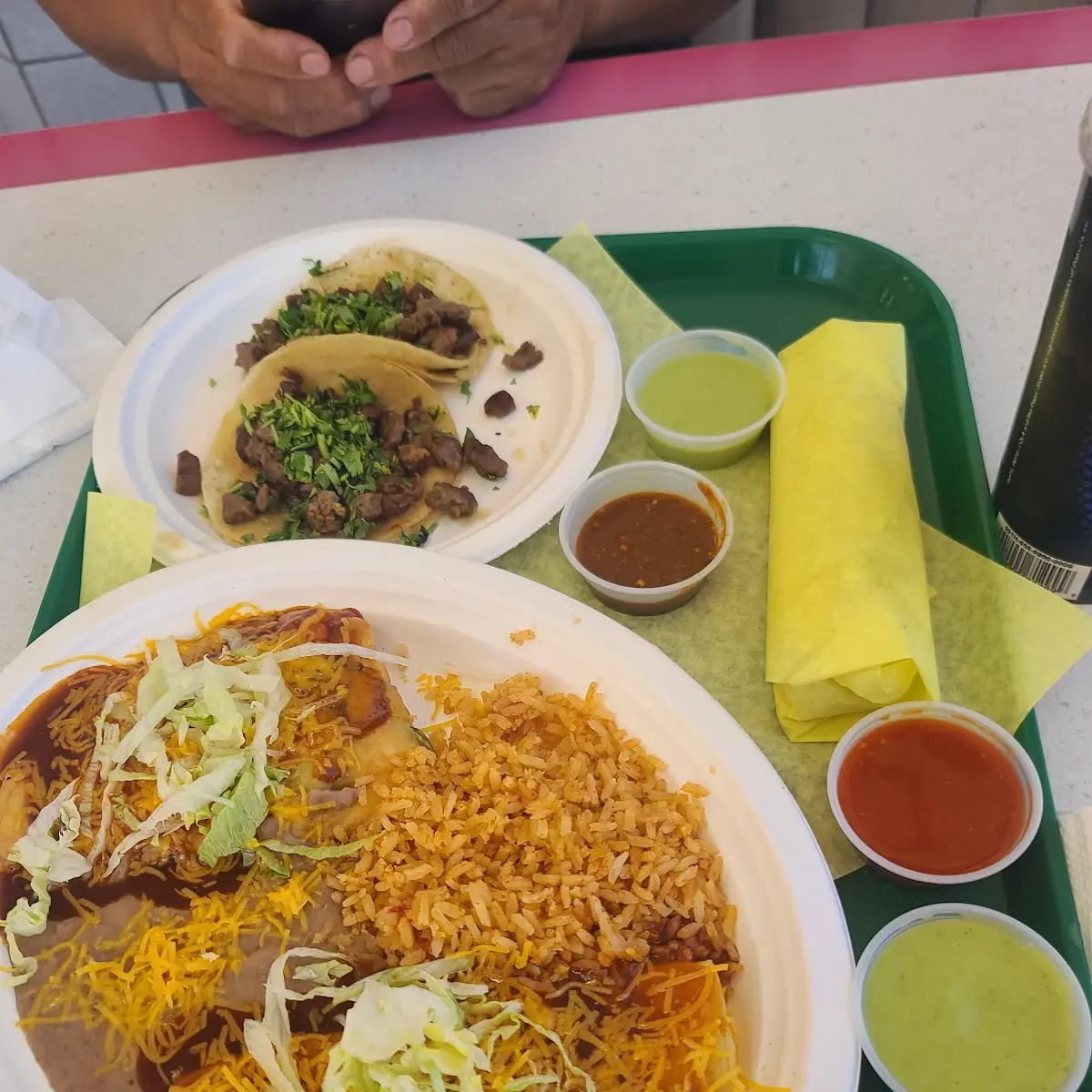 Beef Tostada