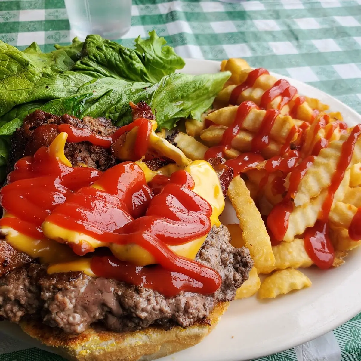 Mushroom Swiss Burger