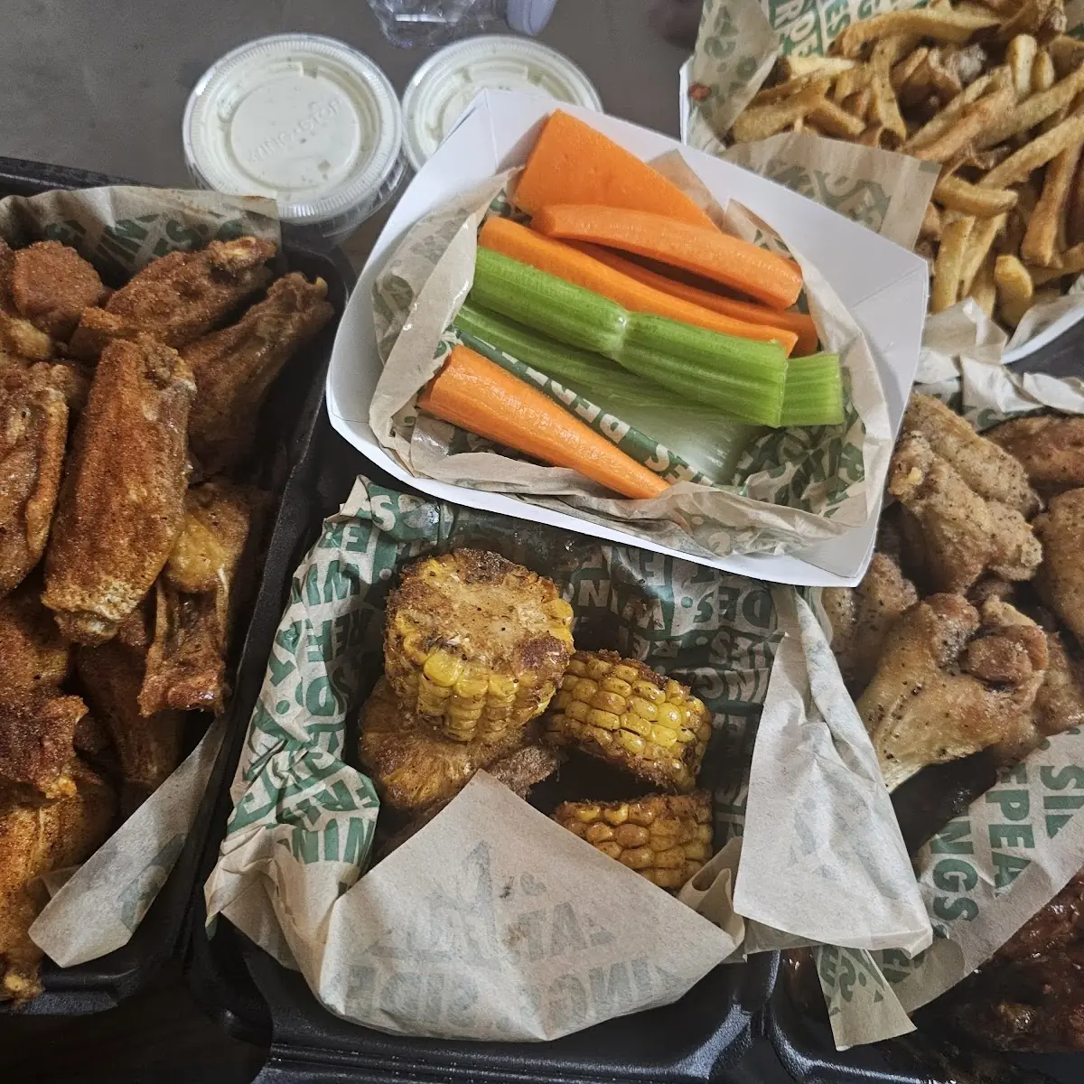 Lemon Pepper Hot Honey and Atomic