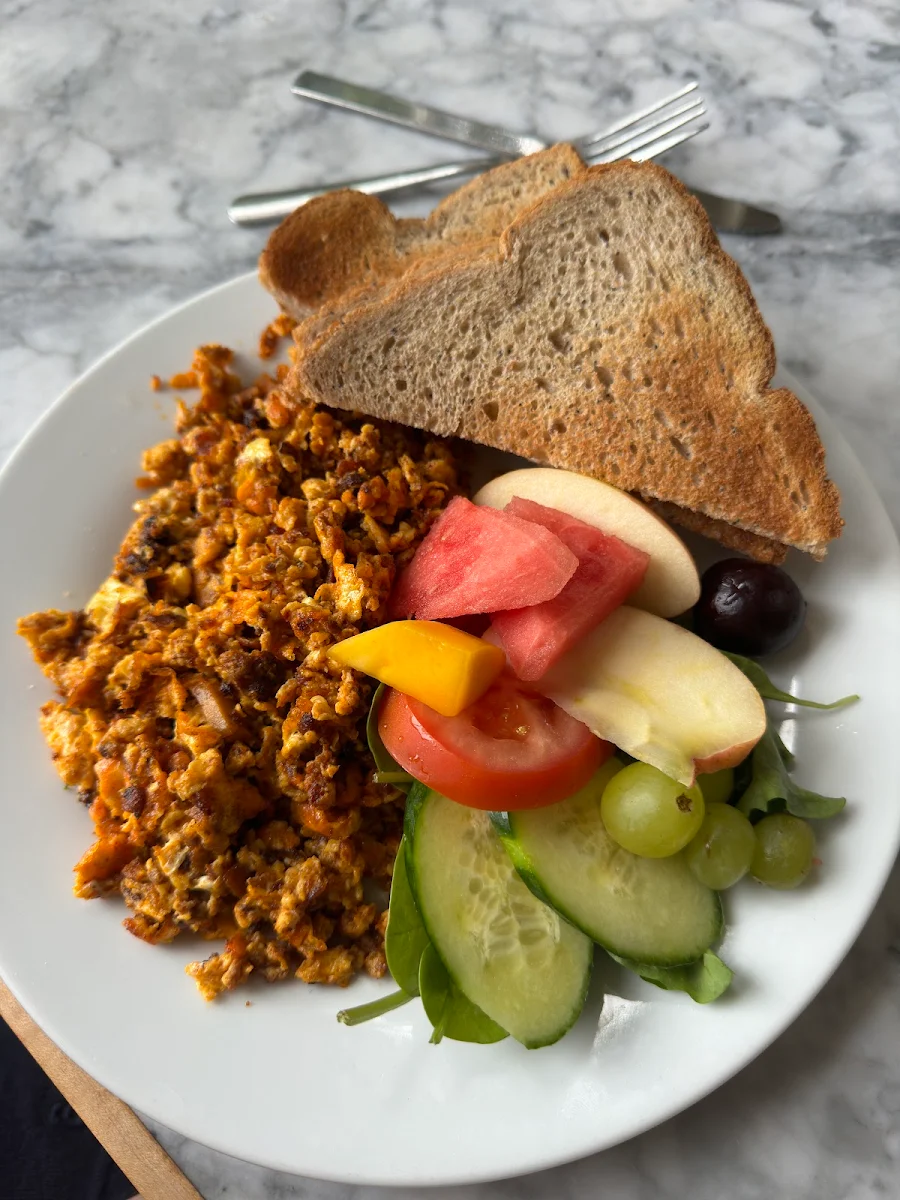 Soy Chorizo Eggs