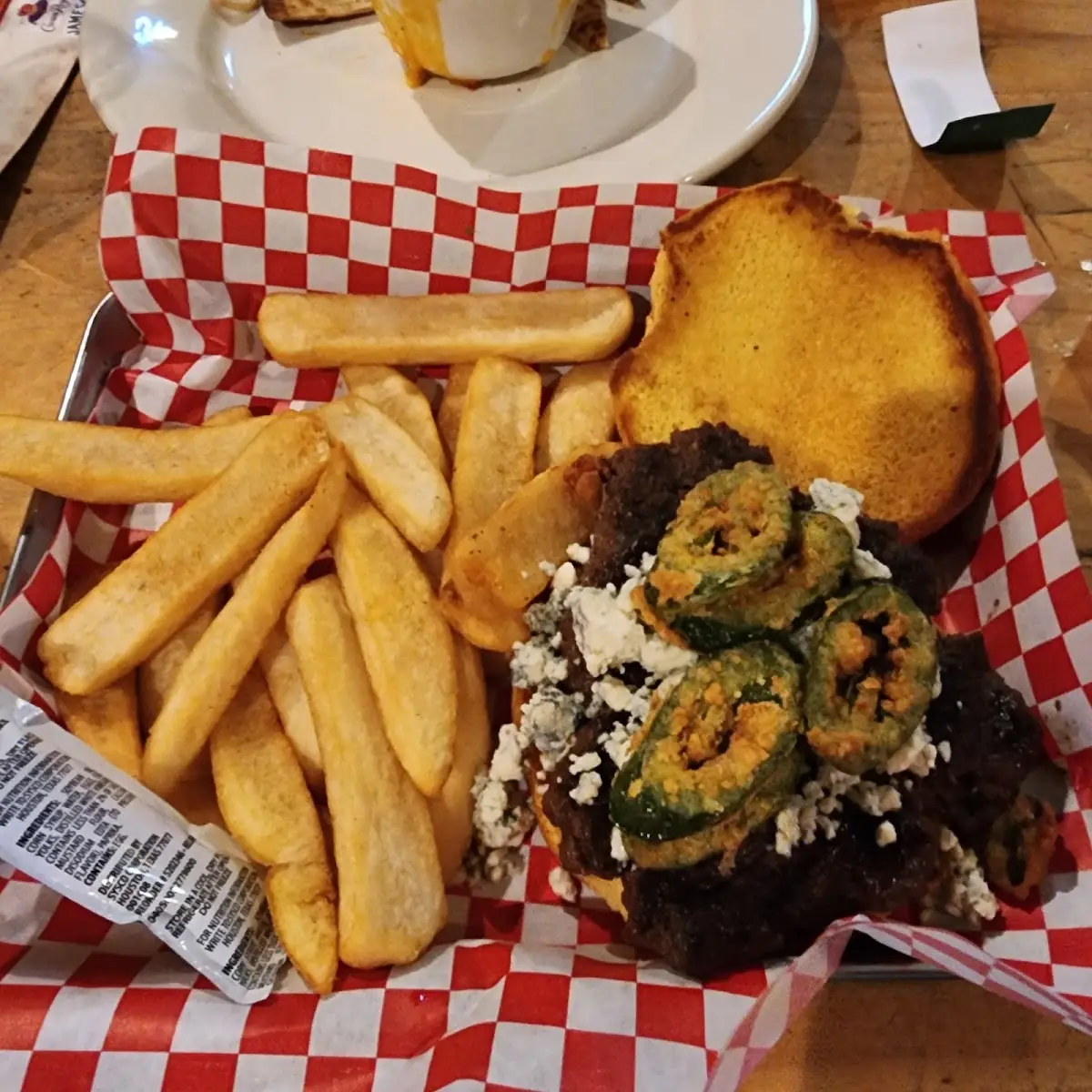 Black and Blue Burger