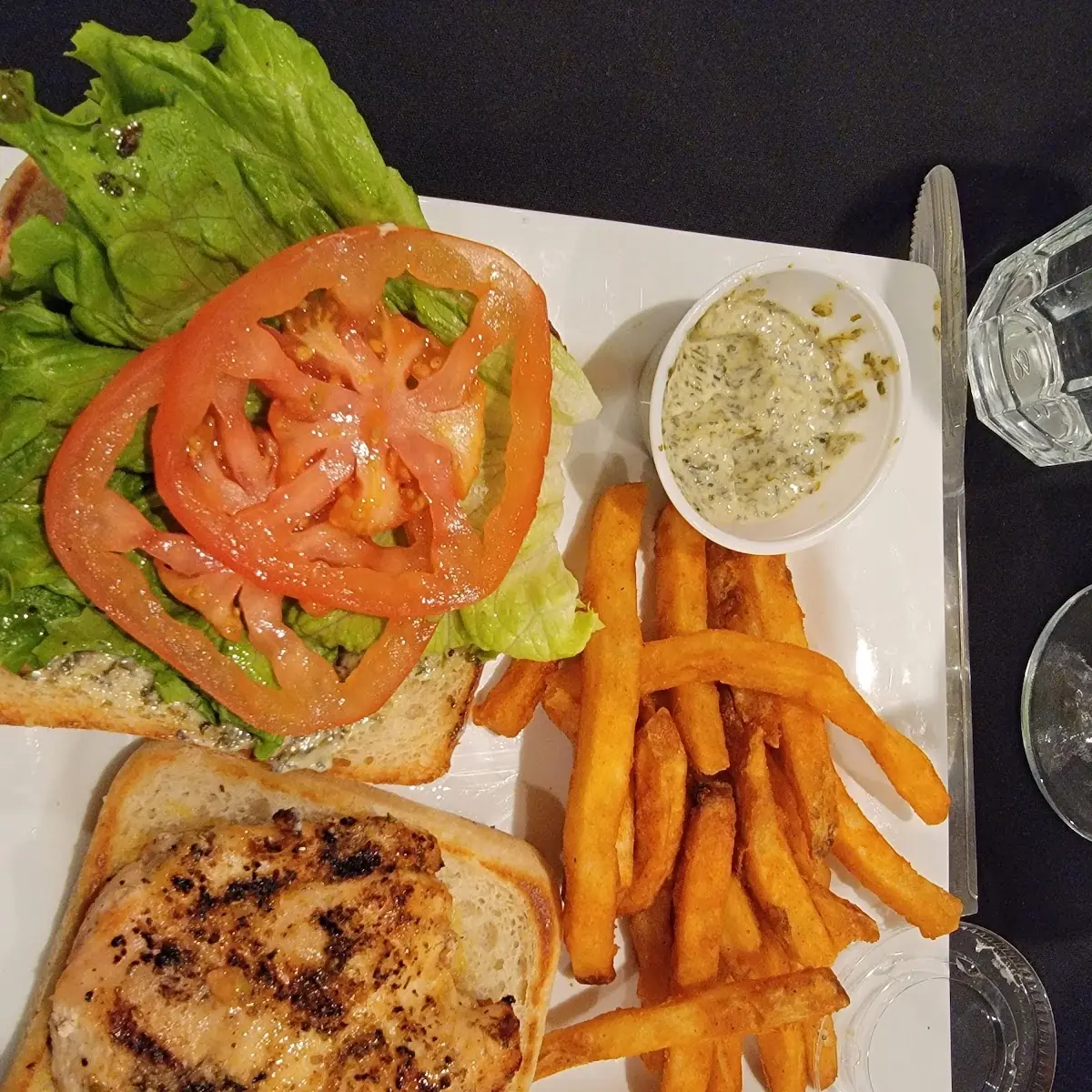 Tuscan Chicken Sandwich