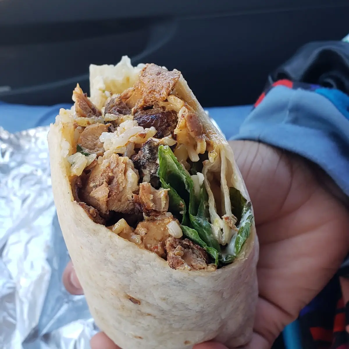 Chipotle Honey Chicken Burrito