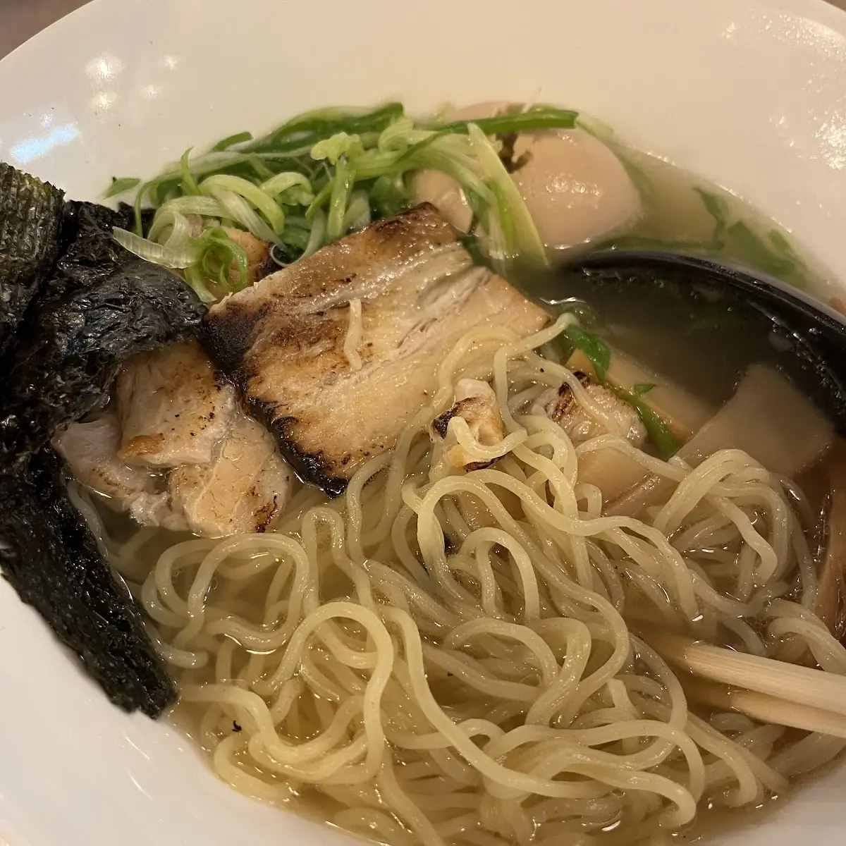 Shio Ramen with Pork Belly