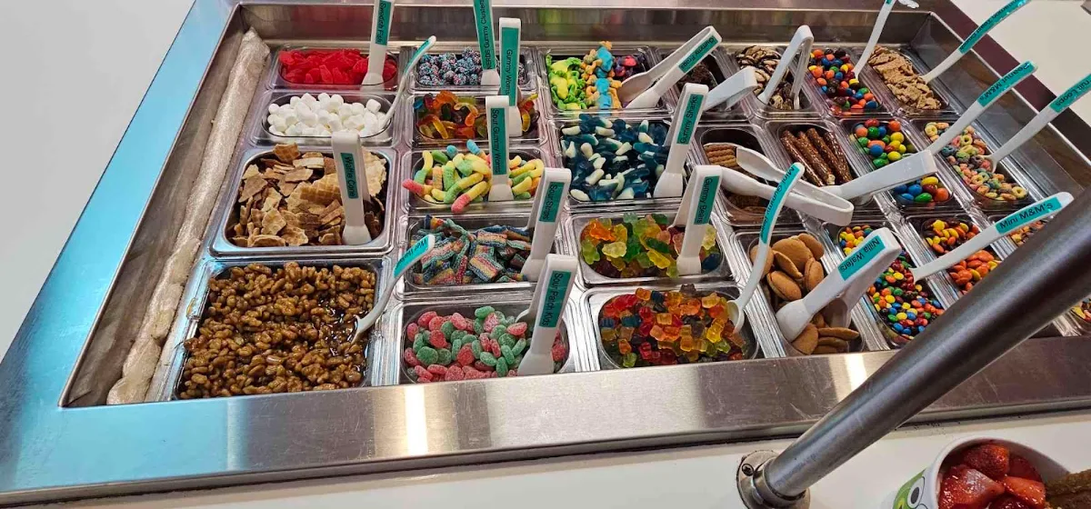 Assorted Fruit and Candy Self Serve Bar
