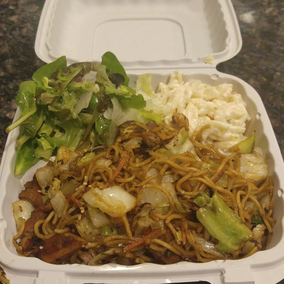 Chicken Yaki Soba Noodles