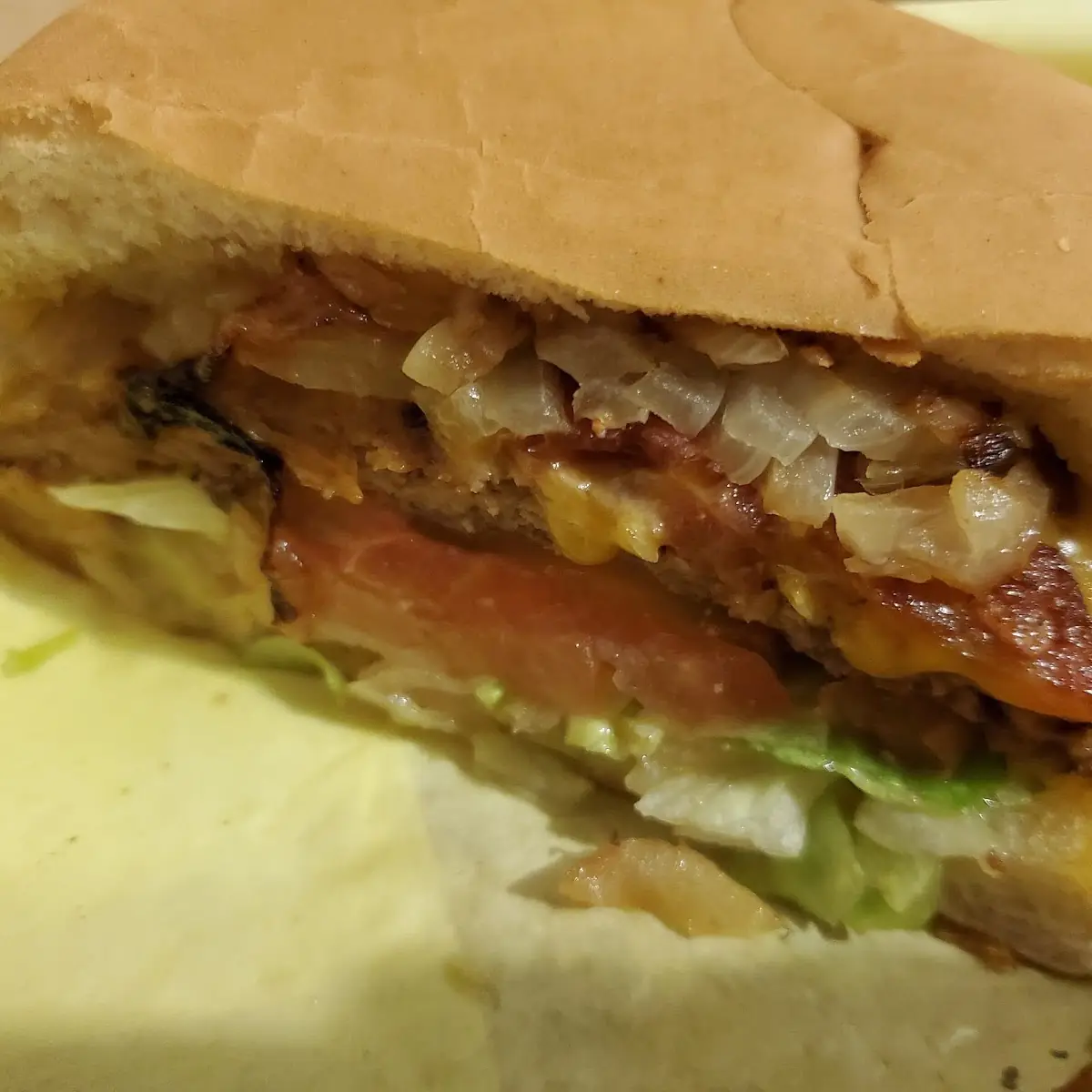 Mushroom Swiss Burger