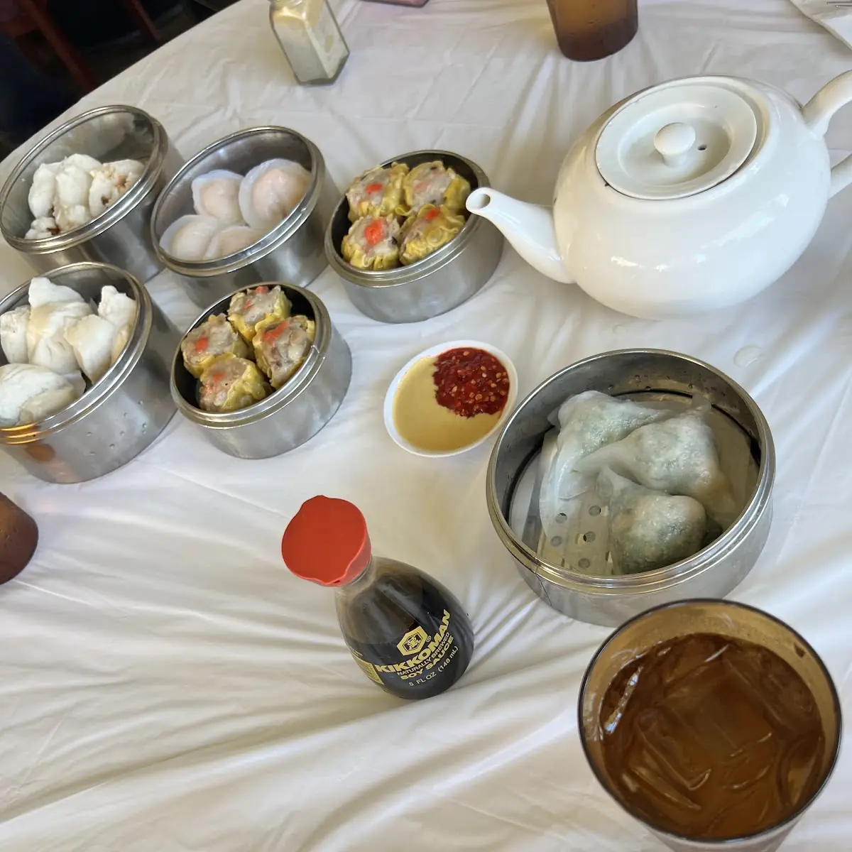 Siu Mai and Sesame Balls