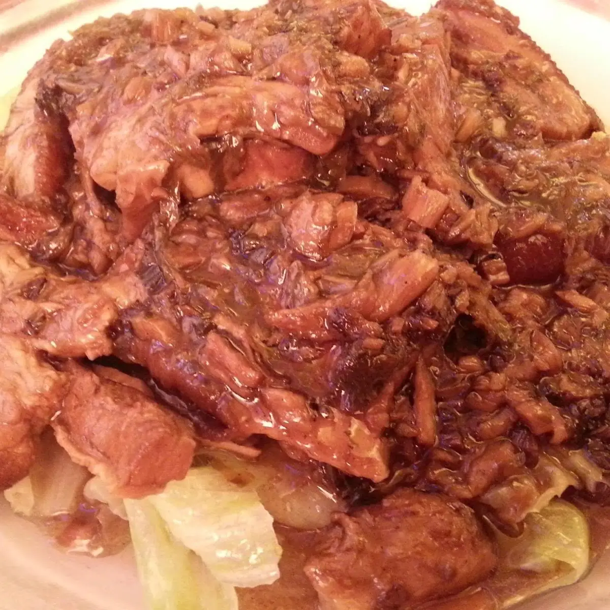 Bar-B-Q Pork Chop Suey
