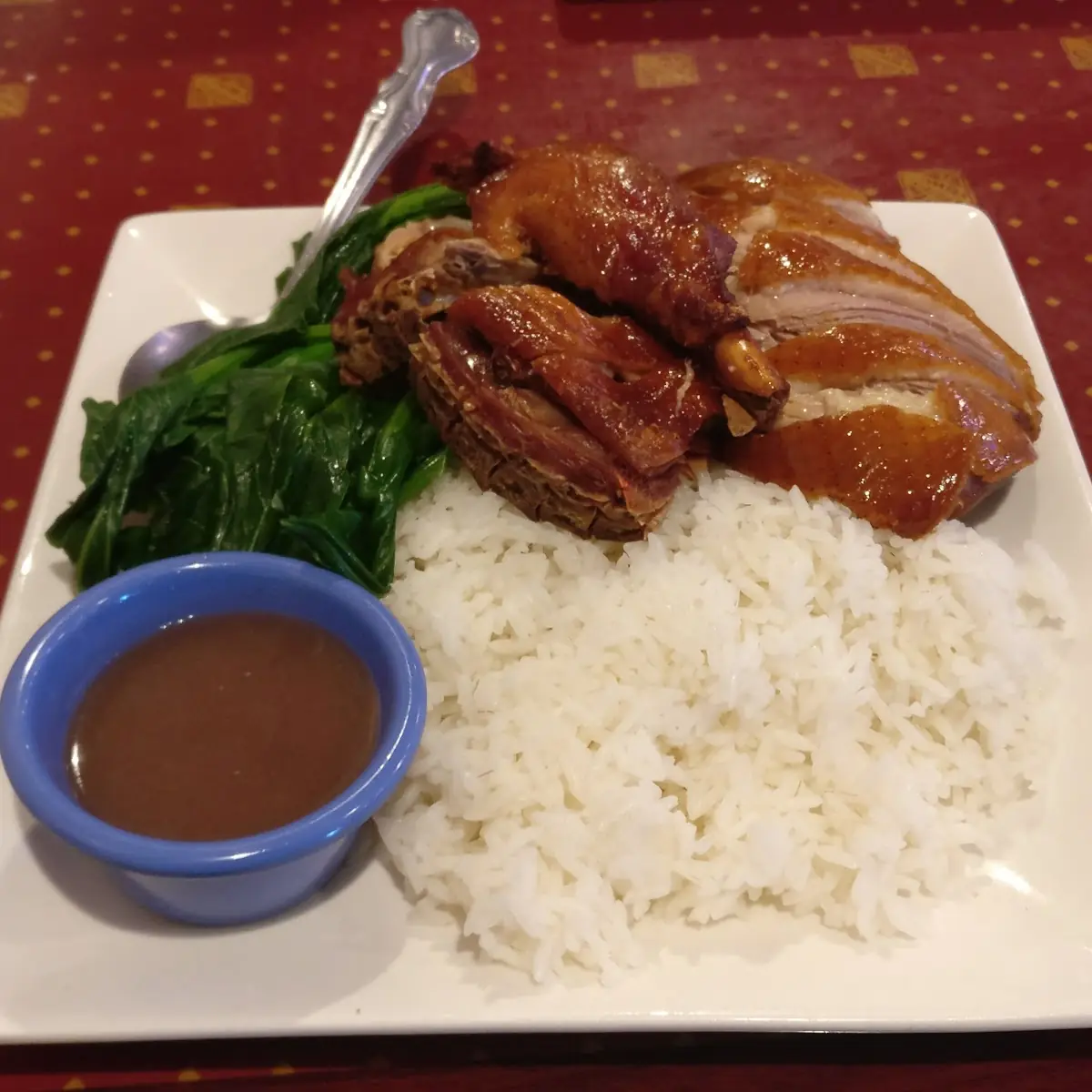 Roast Duck on Rice