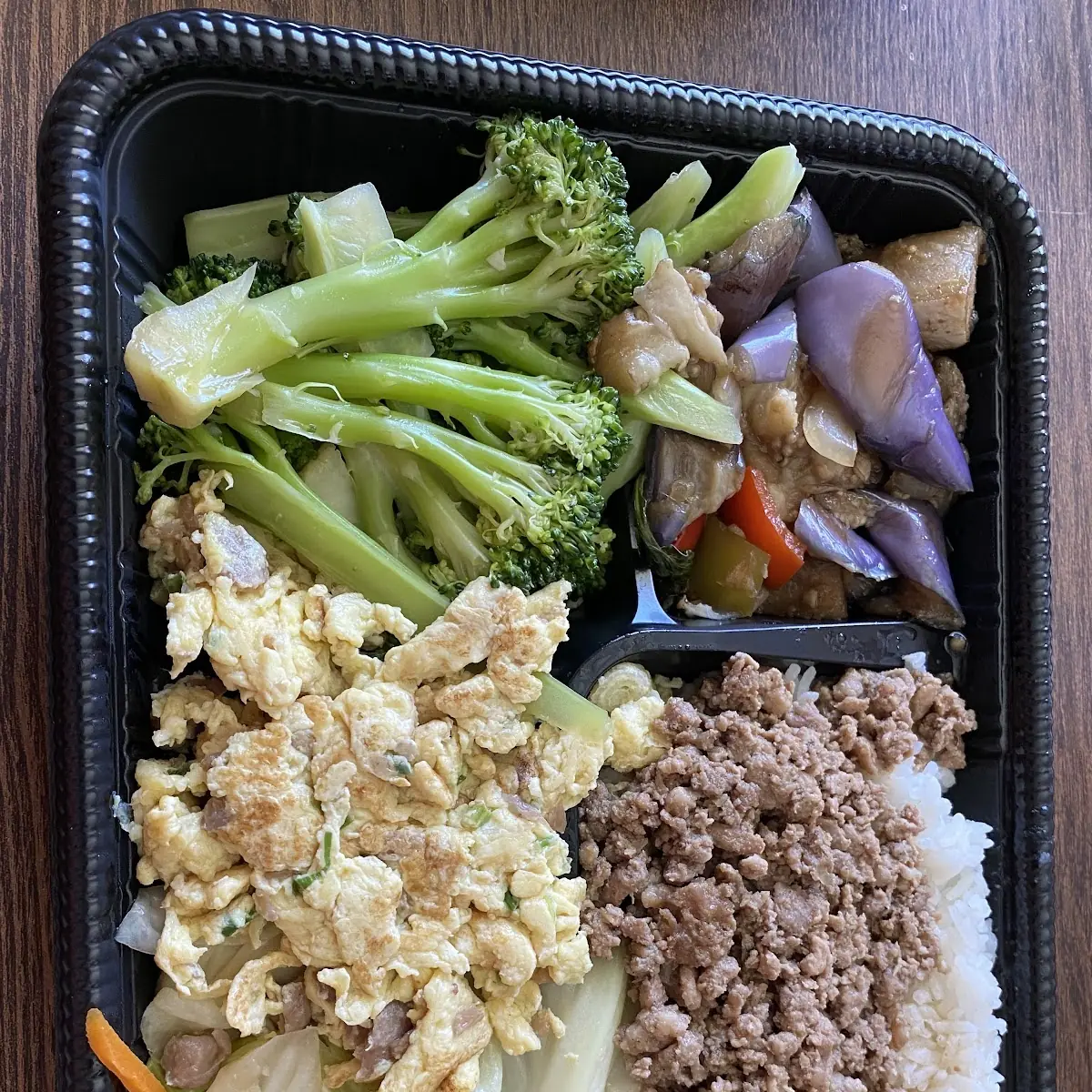 Basil Chicken Bento