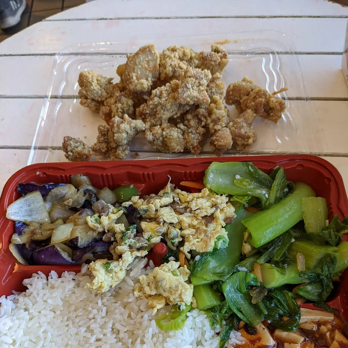 Salt Pepper Chicken Bento
