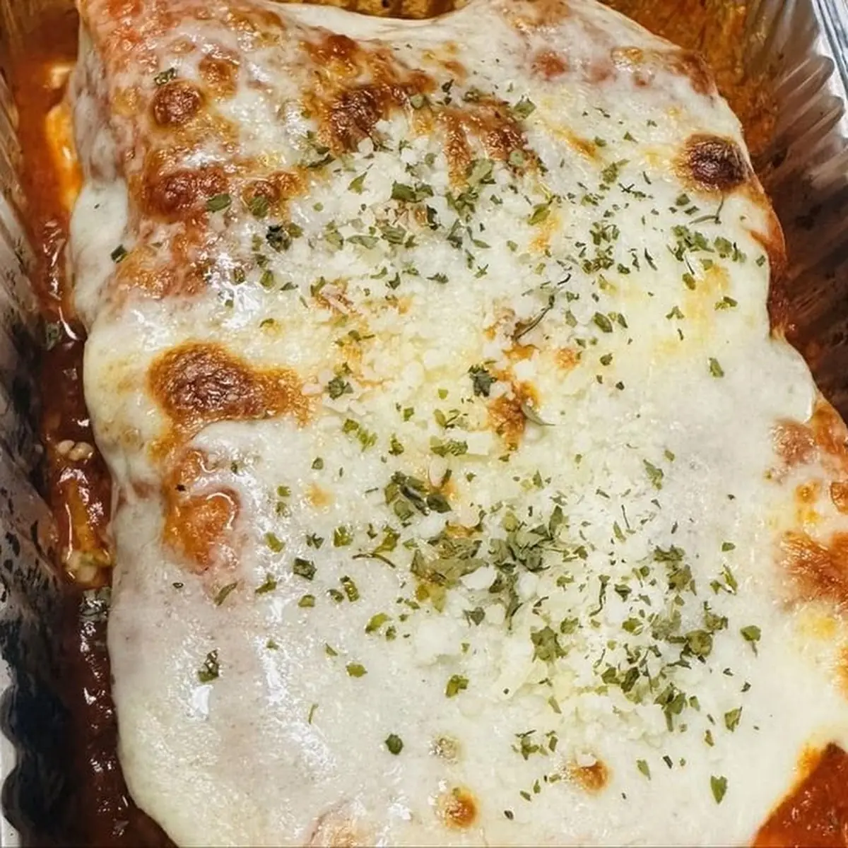 Eggplant Parm 8-12 people Half Tray