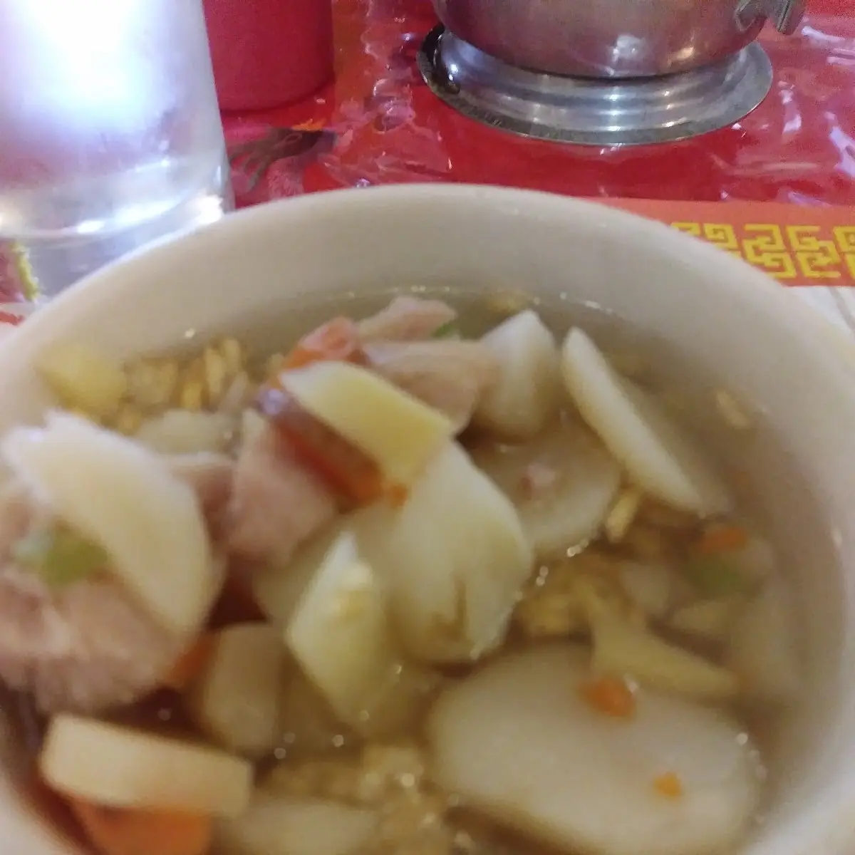Sizzling Rice Soup