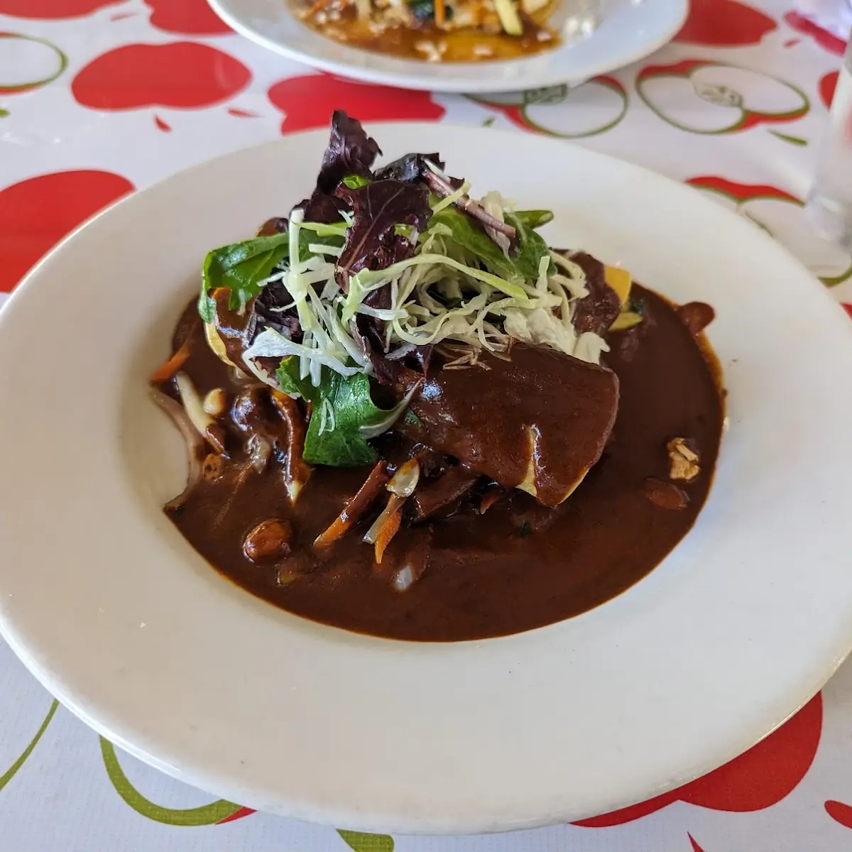 Mole Enchiladas