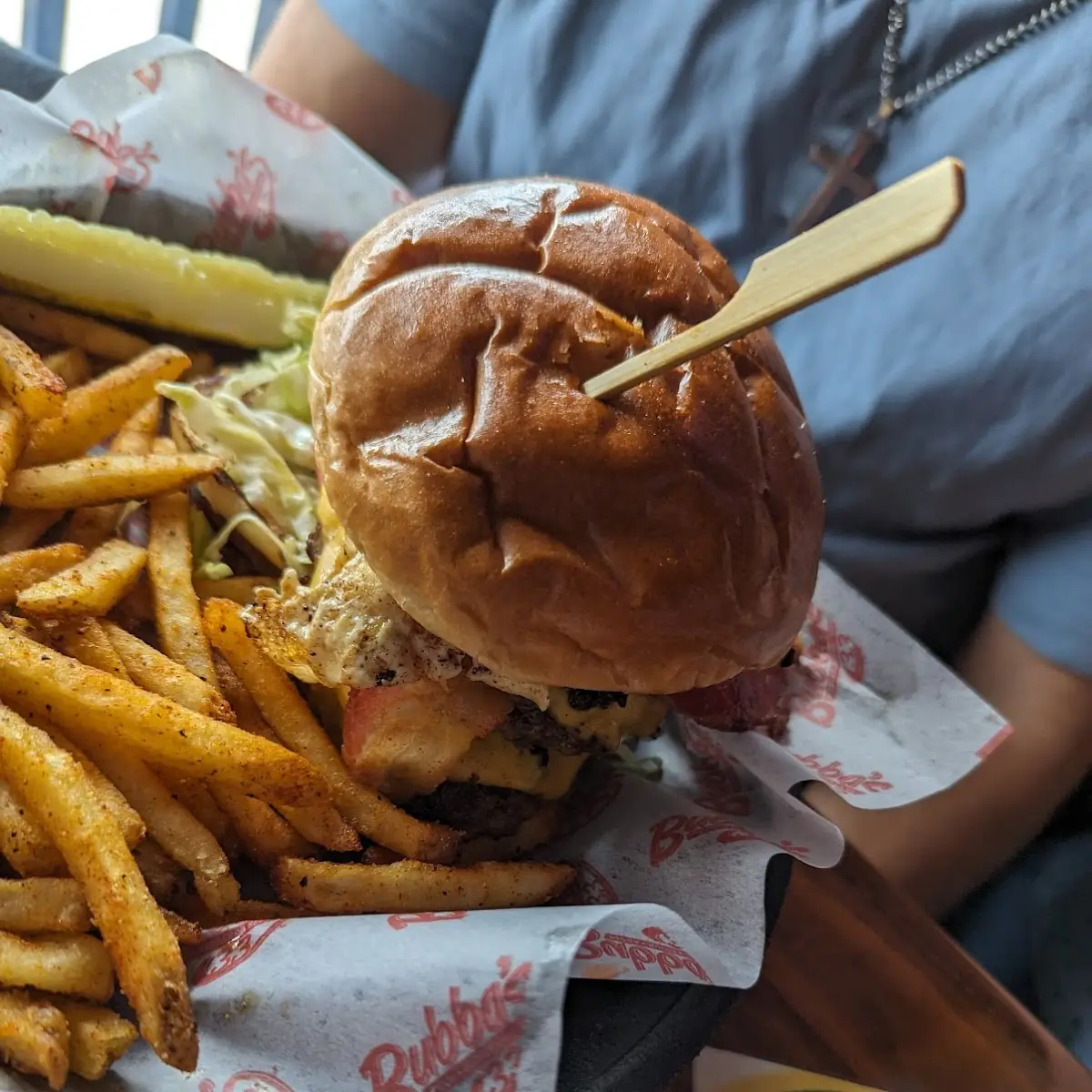 Bubba's Bacon Cheeseburger