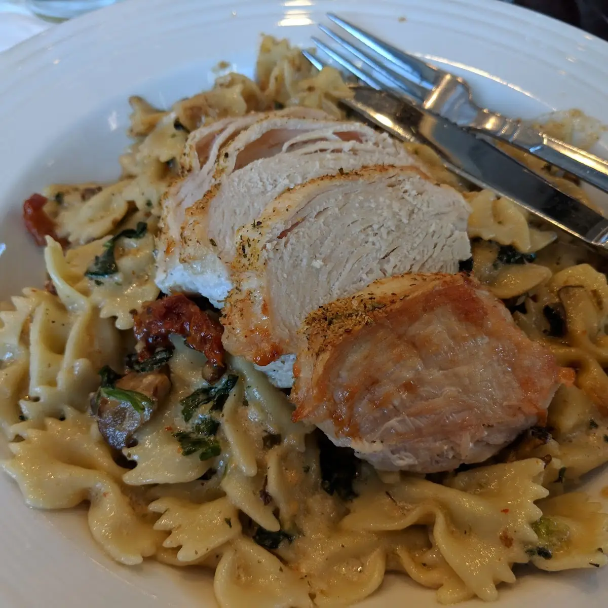 Tuscan Chicken Pasta