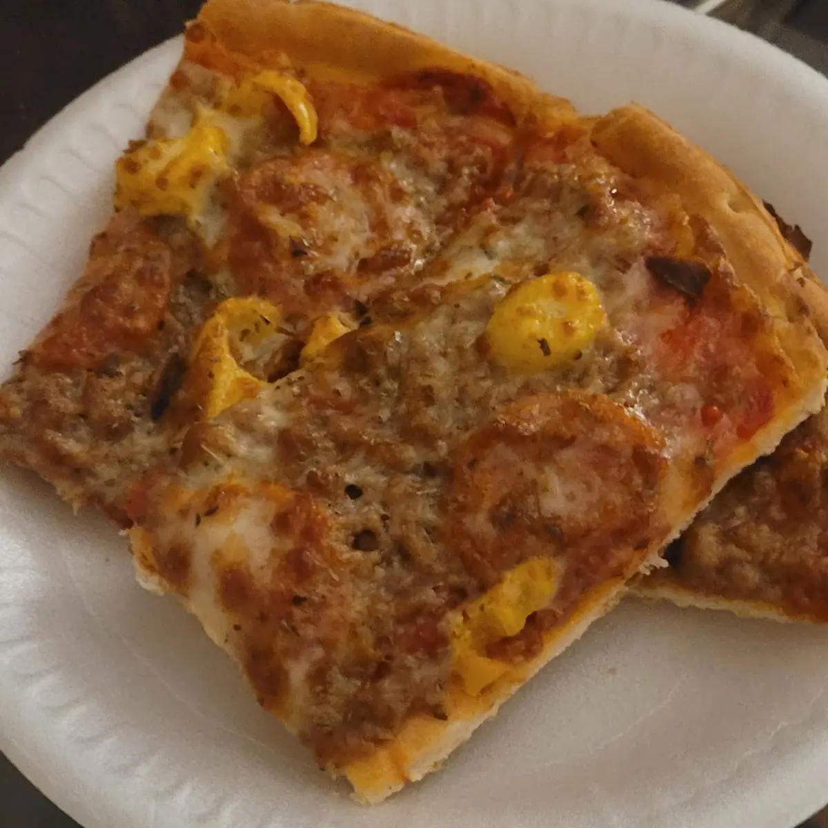Pepperoni and Sausage Pizza