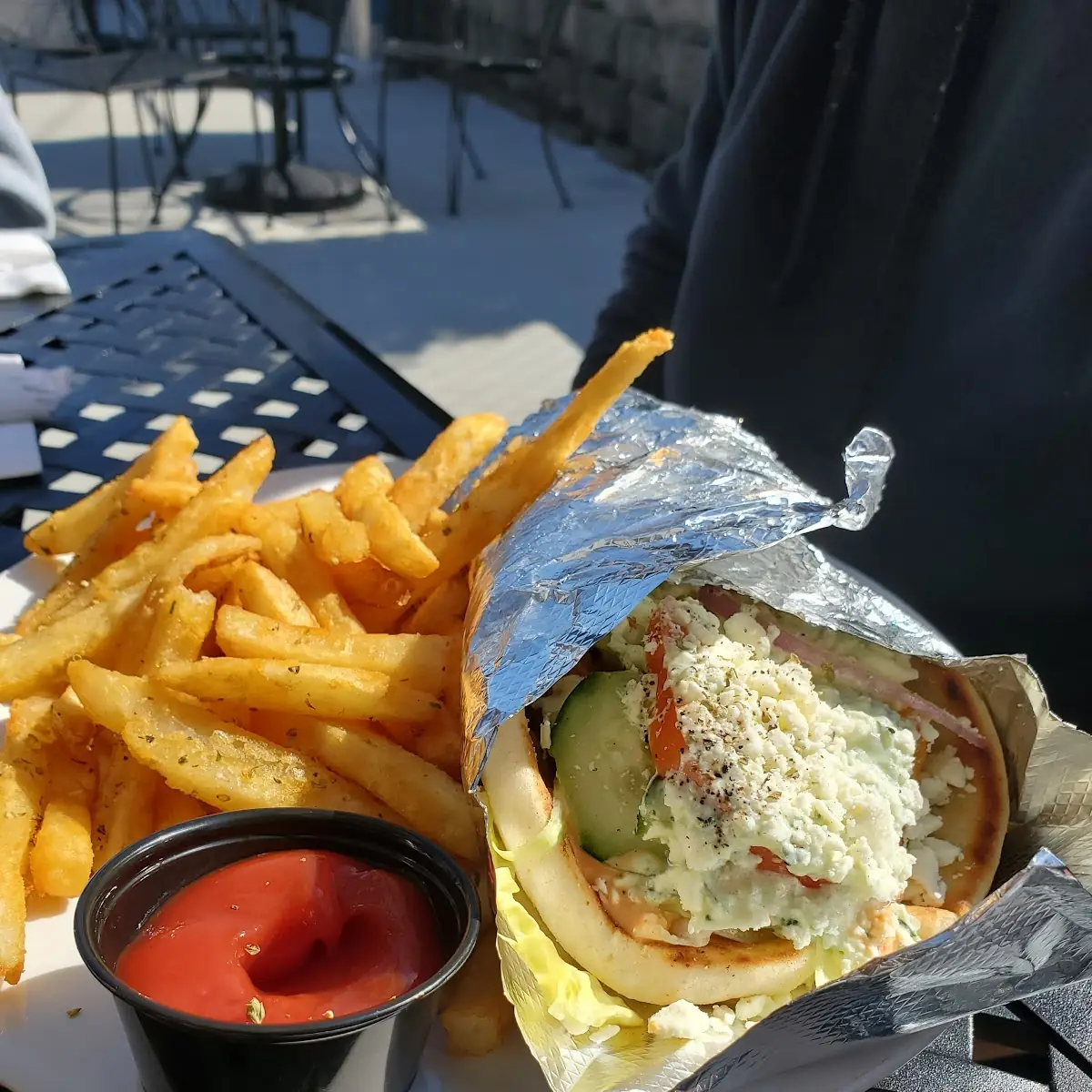 Spicy Chicken Gyro