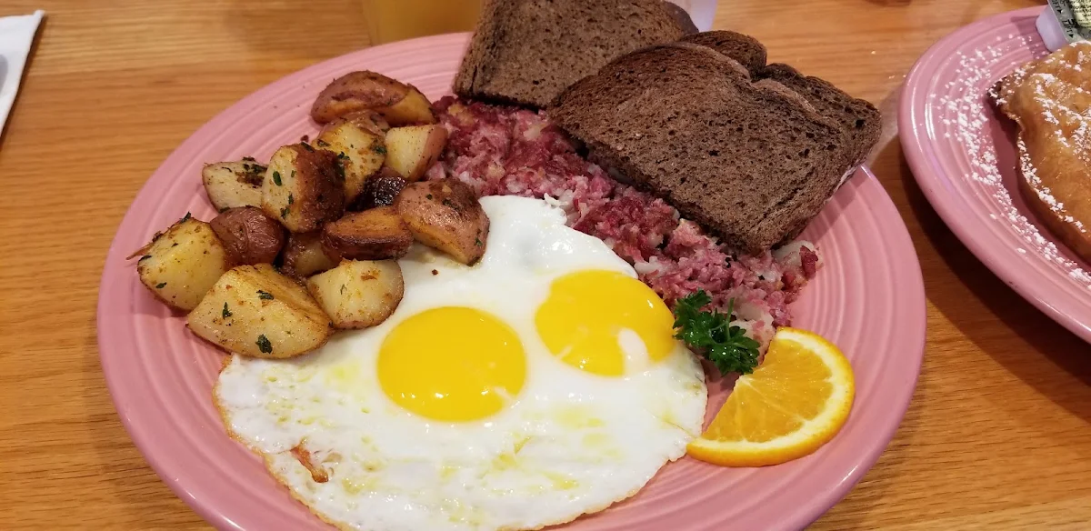 Homemade Corned Beef Hash and Eggs