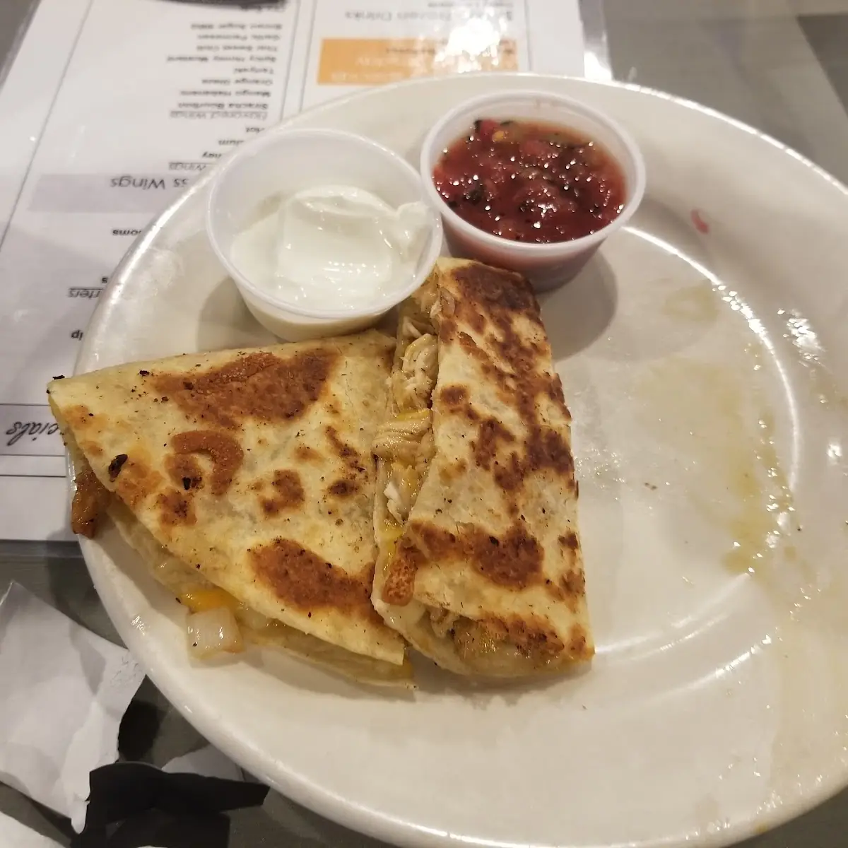 Chicken Quesadilla