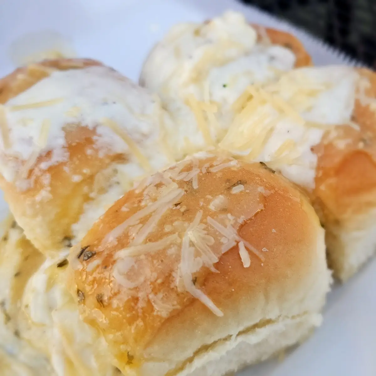 Hot Garlic Parmesan Rolls