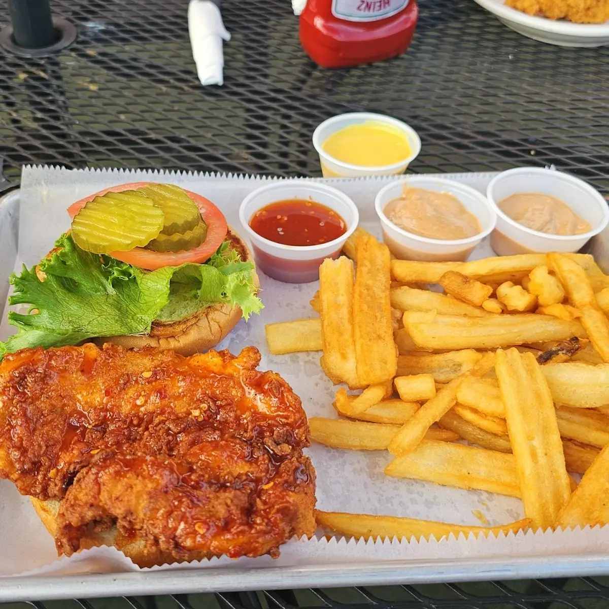 Hot Honey Chicken Sandwich