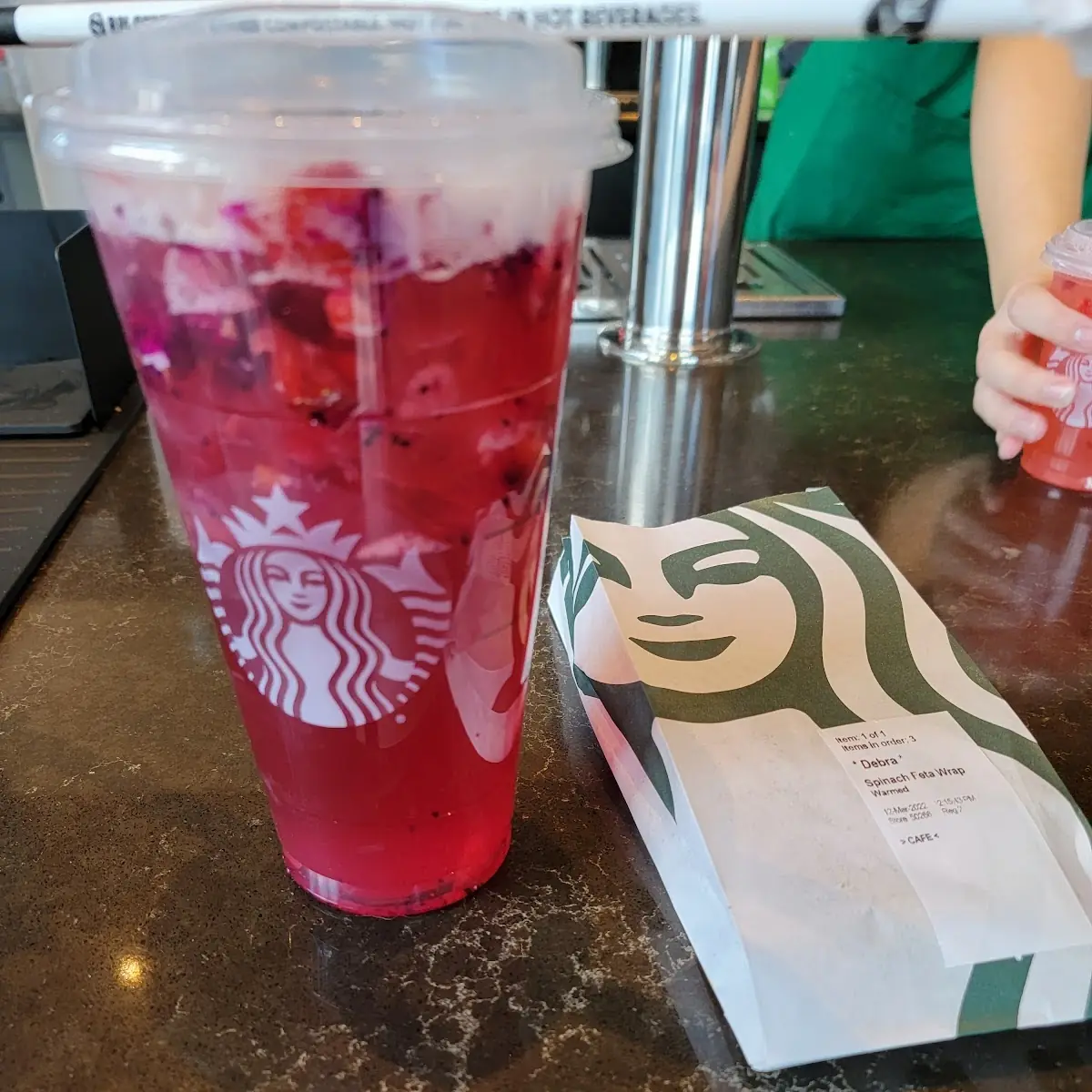 Starbucks Refreshers Beverage Extra-Base lt Ice