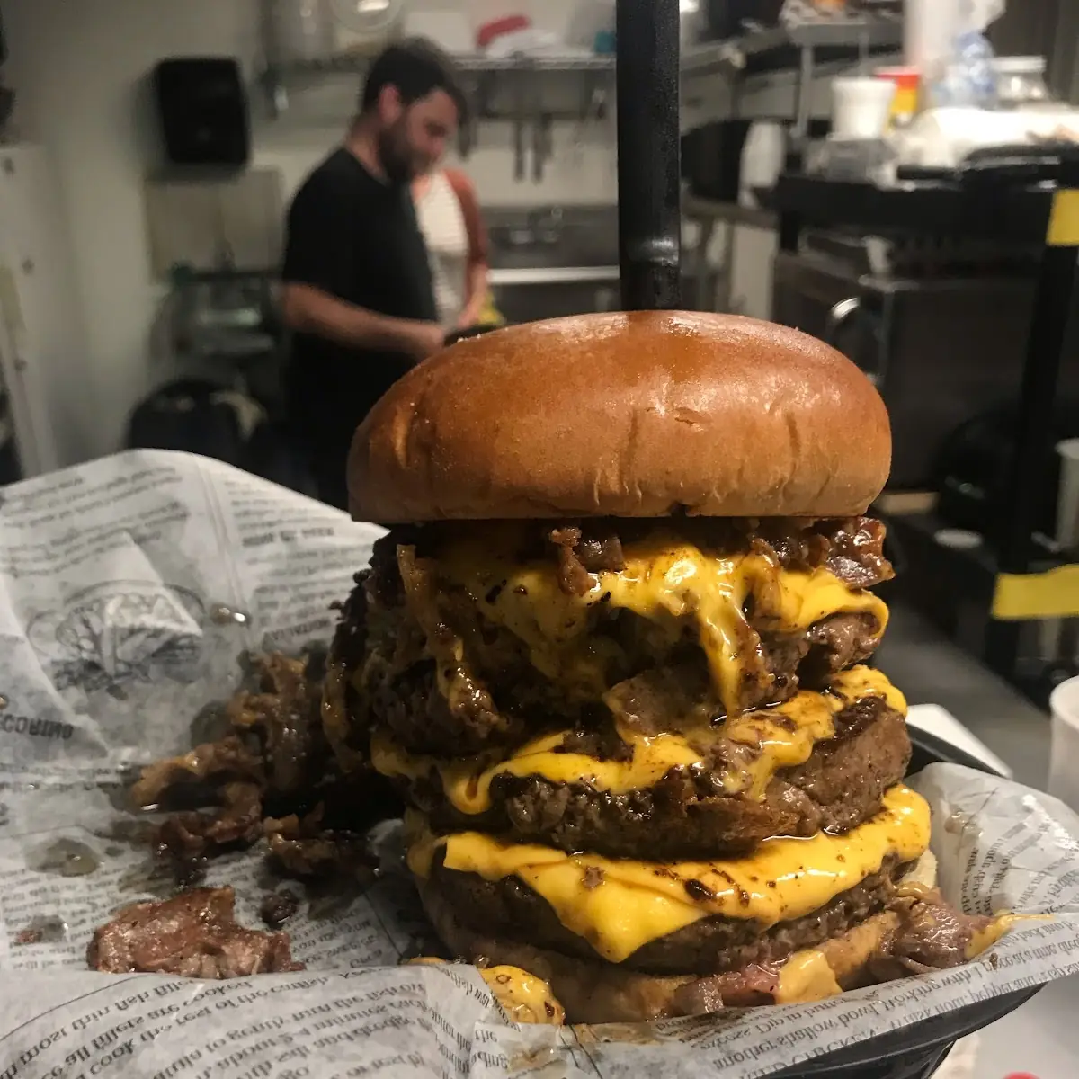 Bootheel Double Cheese Burger