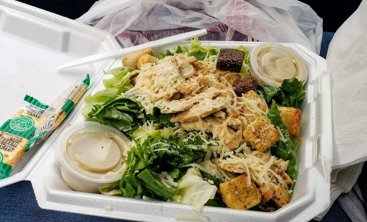 Grill Chicken Caesar Salad