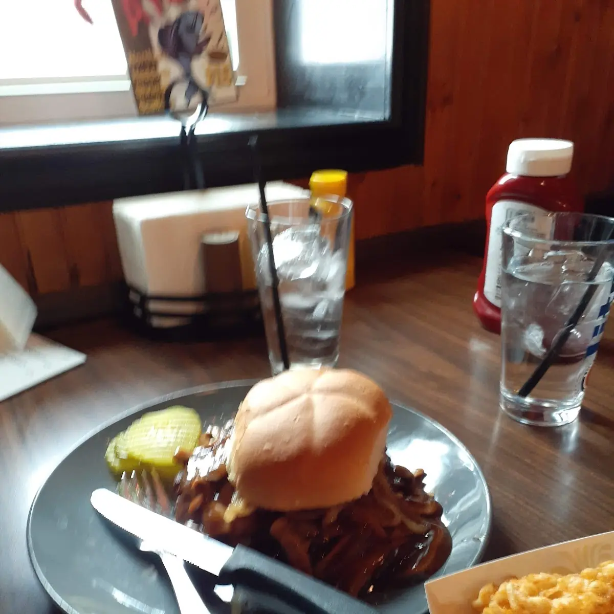 Mushroom Swiss Burger