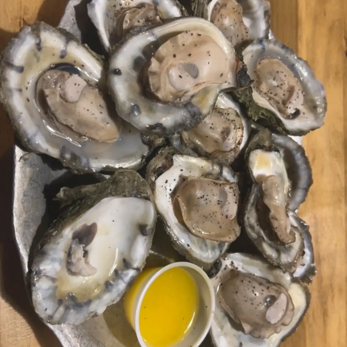 Oysters on the Half Shell