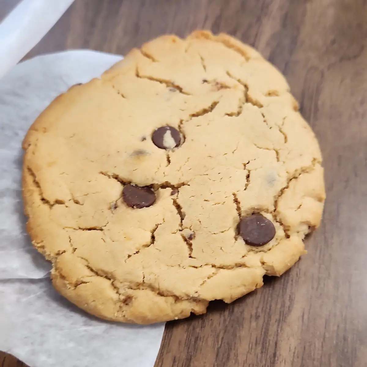 Peanut Butter Chocolate Chip Cookie