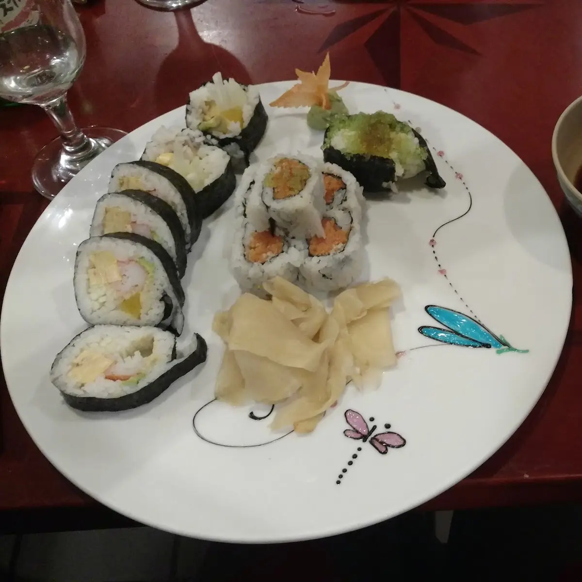 Futo Maki Spicy Tuna Tempura Shumai
