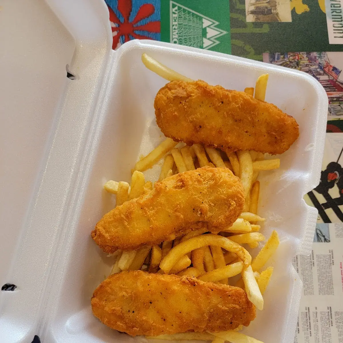 Chicken Tenders and Fries