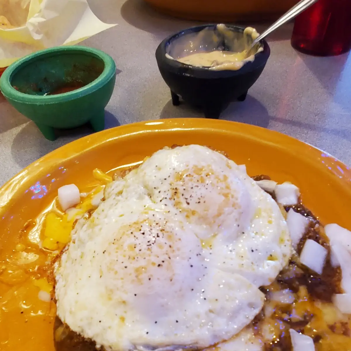 Chili Relleno Con Huevos