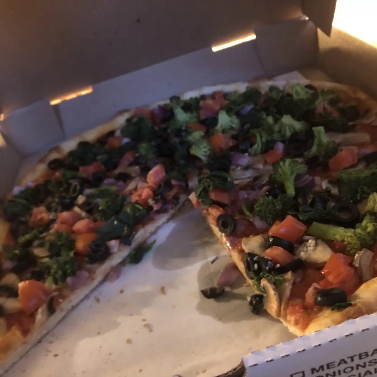 Bella Rosy Vegetarian Pizza