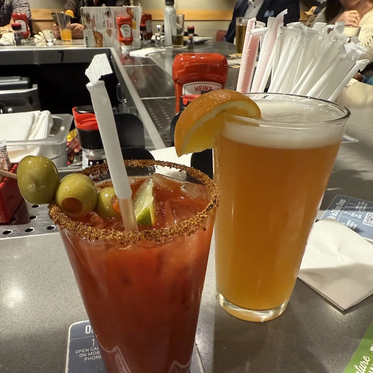 Bloody Mary and Blue Moon