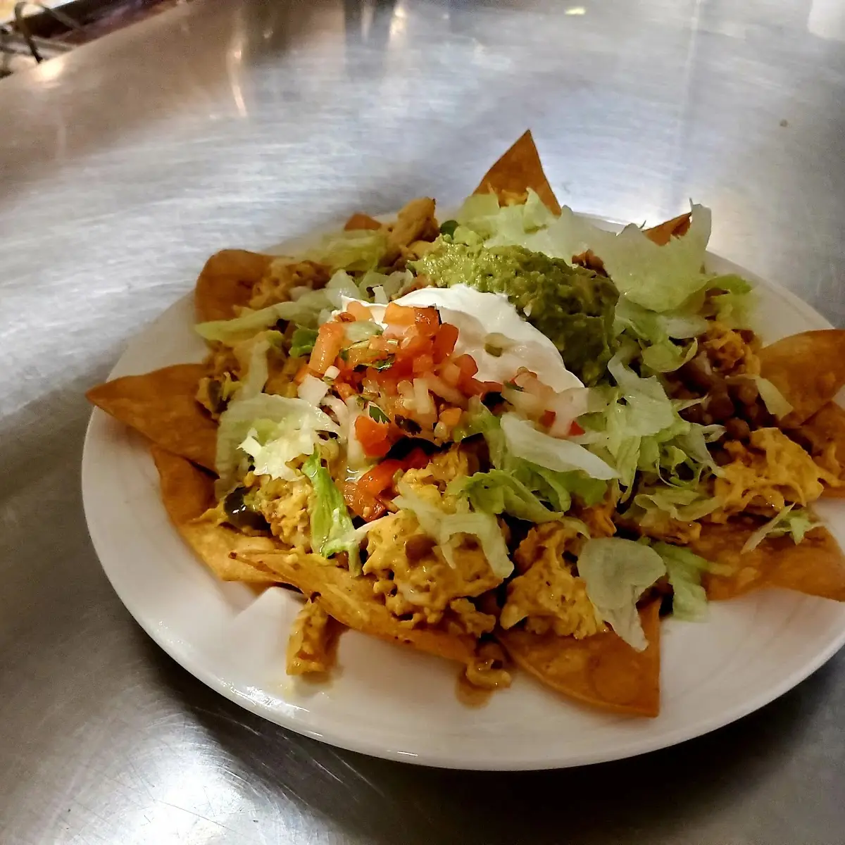 Buffalo Chicken Nachos
