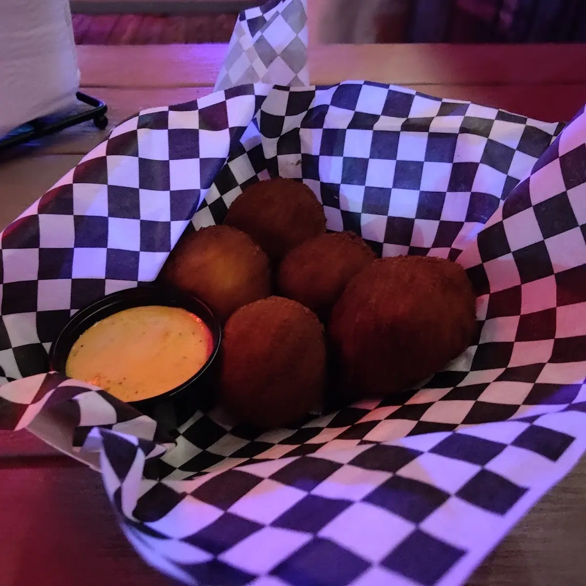 Crawfish Mac and Cheese Bites